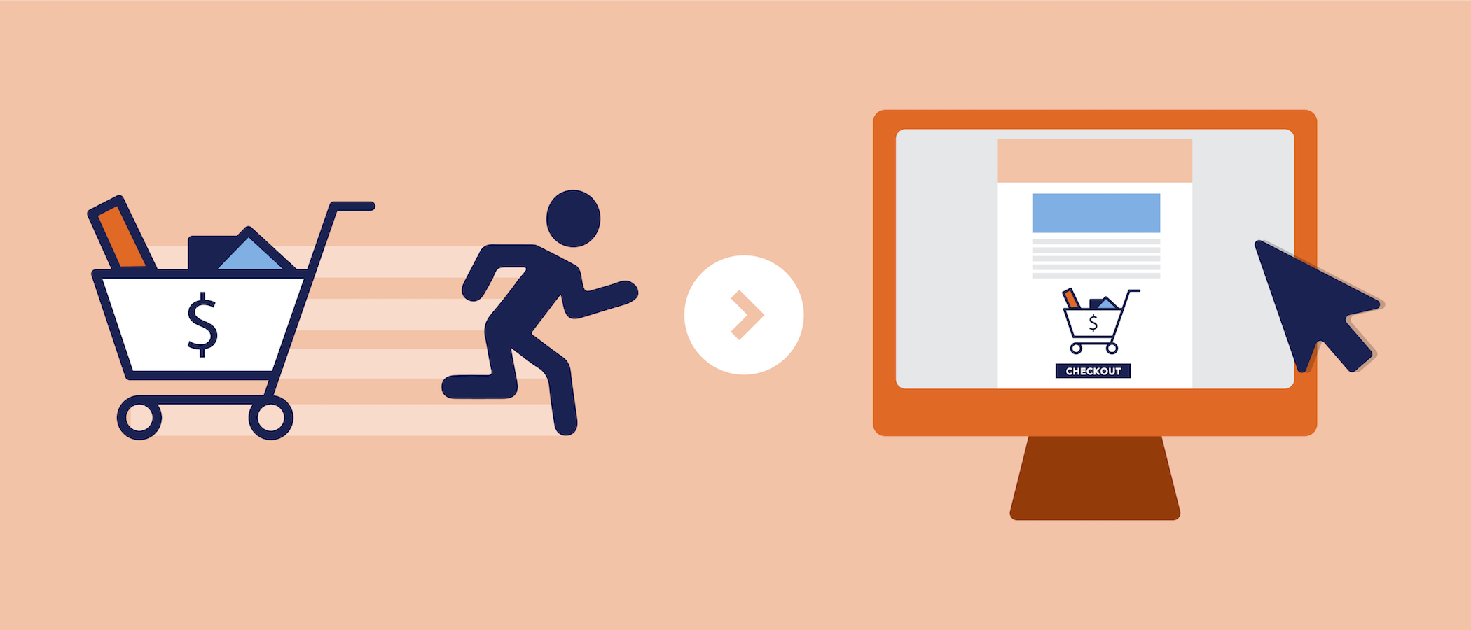 abandoned cart icons