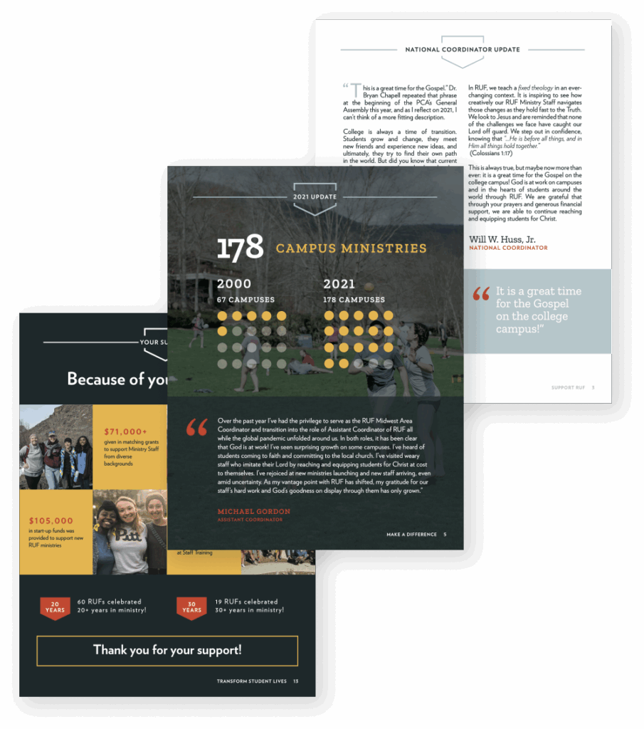Sample RUF Annual Report