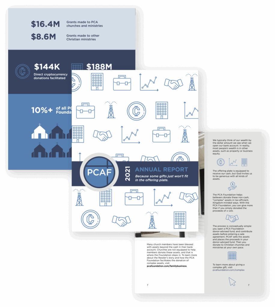 Sample PCAF Annual Report